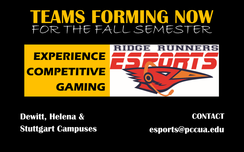 New eSports starting this semester