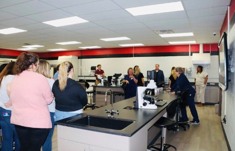 Open house held for newly renovated MLT lab