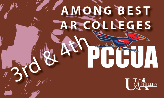 PCCUA lands third and fourth in best Arkansas community colleges ranking