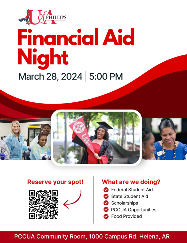 Helena Campus hosting Financial Aid Night