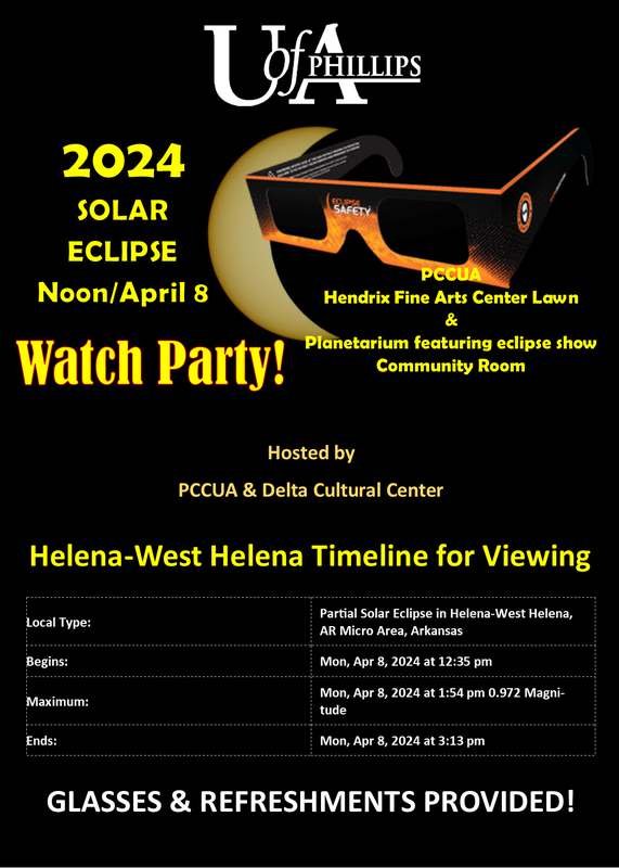 PCCUA and DCC to host watch event April 8 for solar eclipse