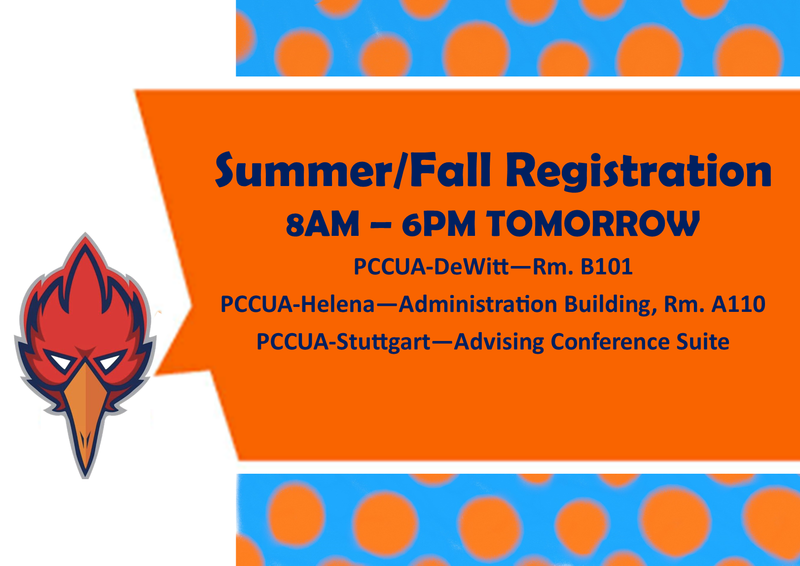 OPENING DAY for Summer & Fall registration is TOMORROW