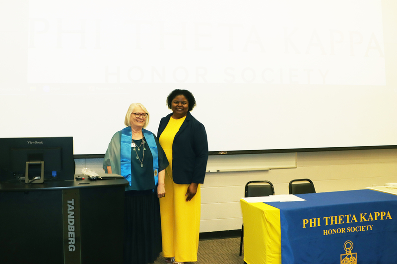 PCCUA-Helena inducts new PTK honor society members