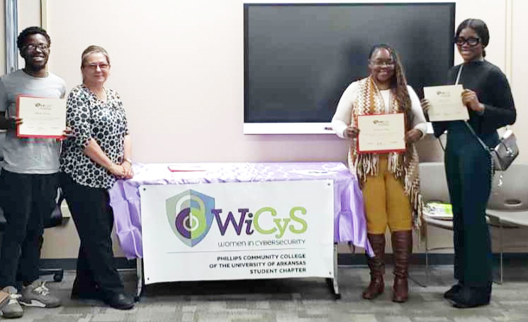 PCCUA welcomes new WiCyS Student Chapter inductees