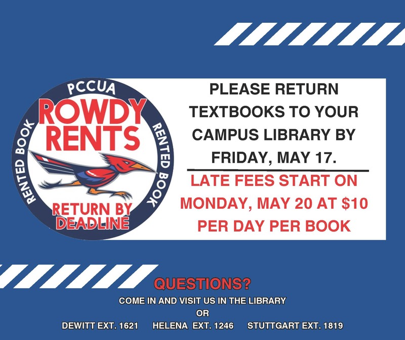 SPECIAL ALERT: RETURN ALL TEXTBOOKS BY FRIDAY!