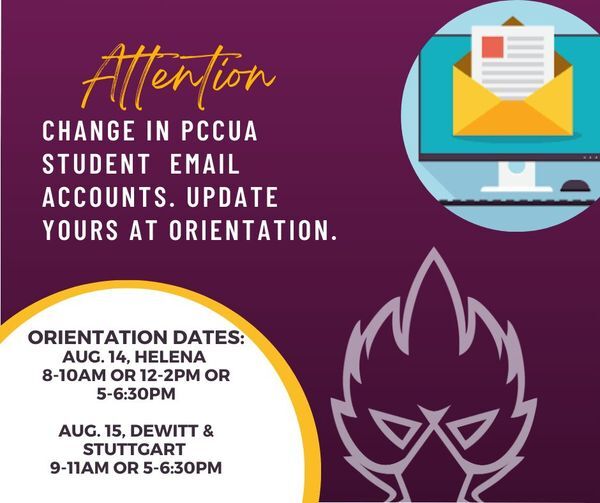 CHANGE IN STUDENT EMAIL COMING THIS FALL