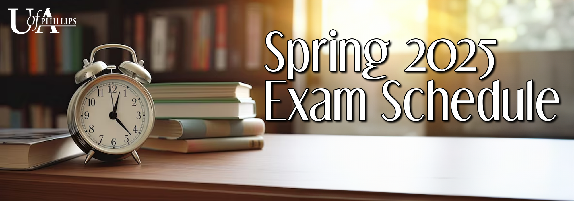 Spring 2025 Exam Schedule 