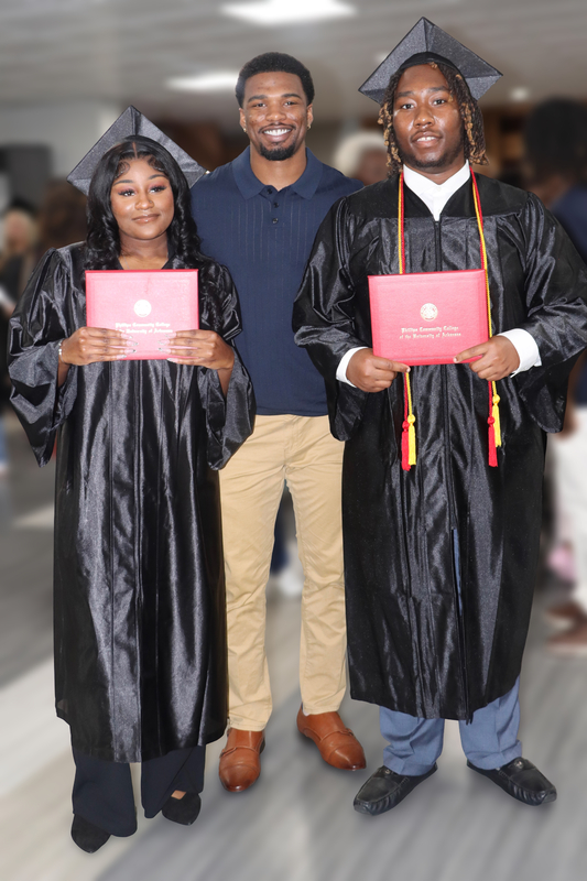 Two KIPP Delta Students Graduate with Both High School Diplomas and College Degrees