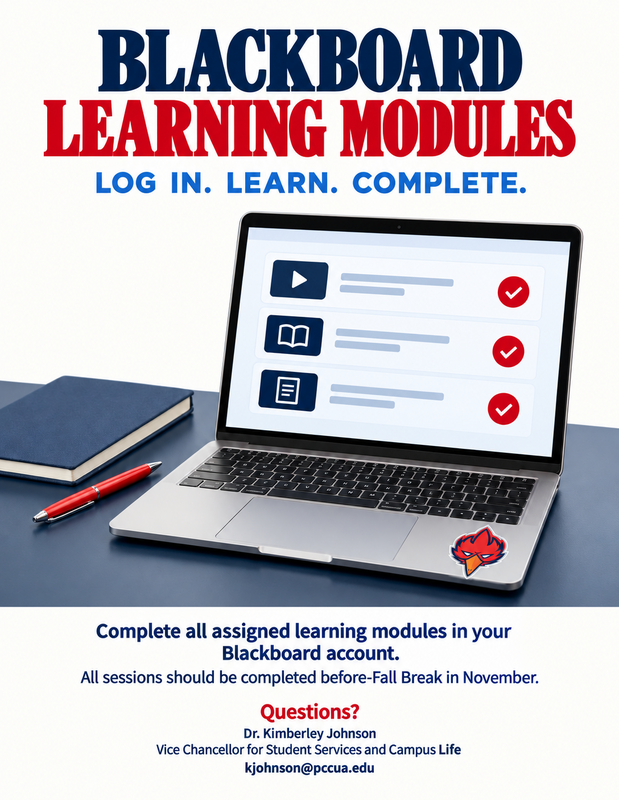 Ridge Runners Need to Complete Blackboard Learning Modules