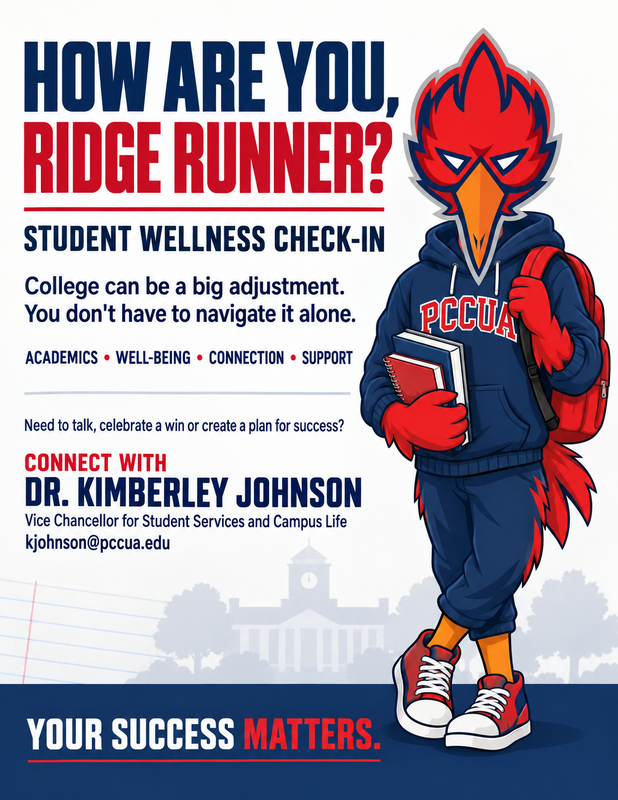 PCCUA Encourages Students to Prioritize Wellness and Success