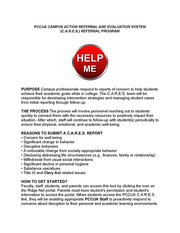 C.A.R.E.S. Program Connects Students with Support
