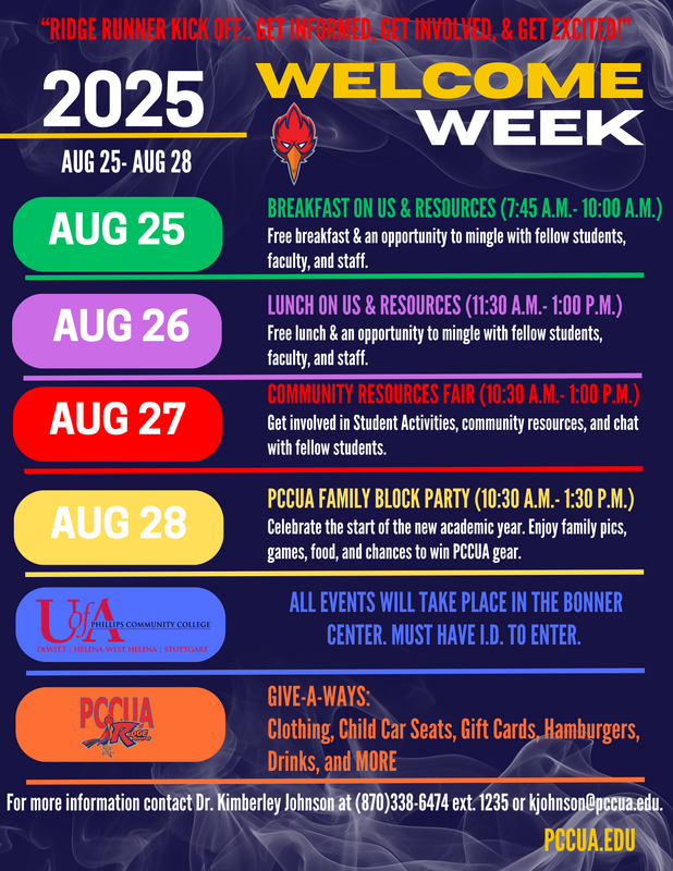 PCCUA Welcome Week Connects Students Across Three Campuses